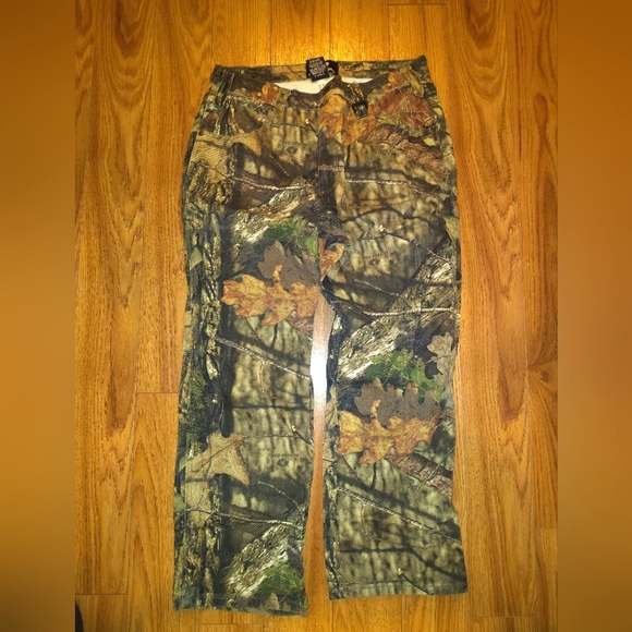 Mossy Oak Other - Camouflage Leaf Print Pants Men's Size 36/30 Mossy Oak Like New